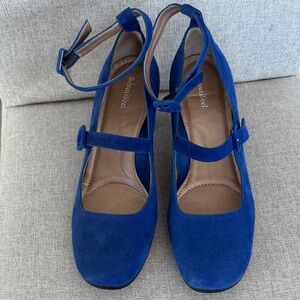 BeautiFeel Royal Blue Mary Jane Heels
